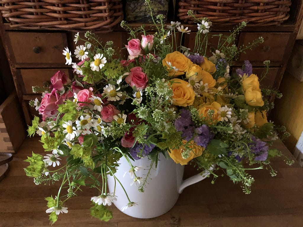 Wiesengruen Leipzig - Blumenstraeusse binden - 07