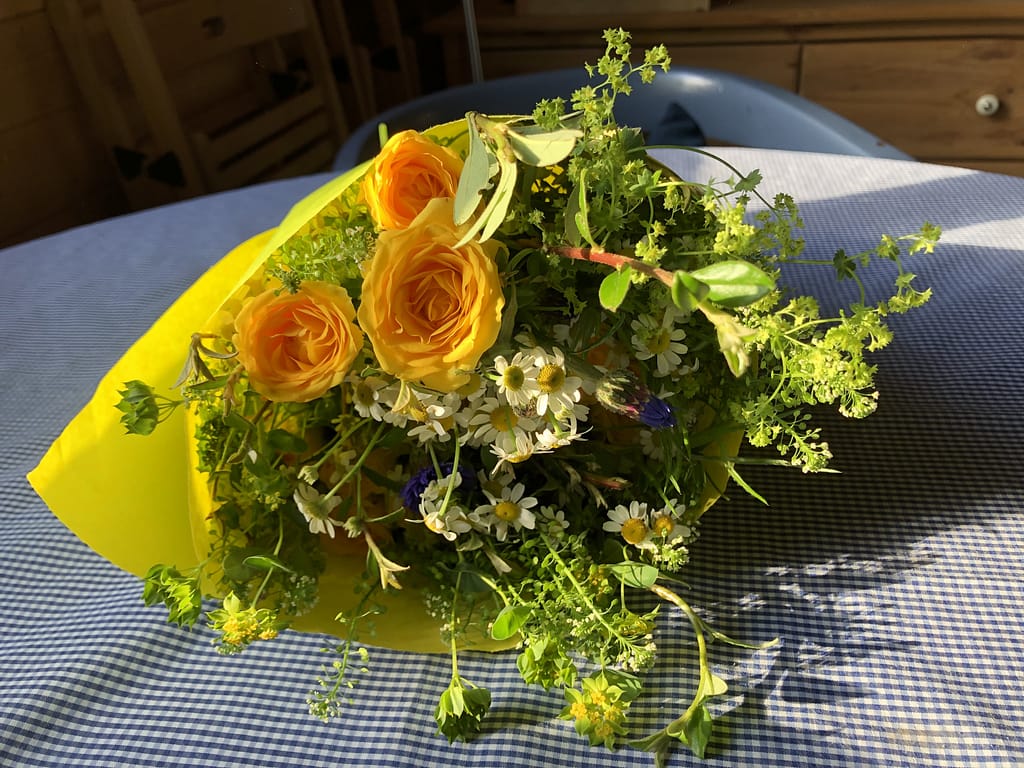 Wiesengruen Leipzig - Blumenstraeusse binden - 08